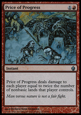 Price of Progress (Premium Deck Series: Fire and Lightning) Heavy Play Foil
