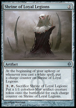 Shrine of Loyal Legions (New Phyrexia) Medium Play