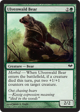 Ulvenwald Bear (Dark Ascension) Medium Play