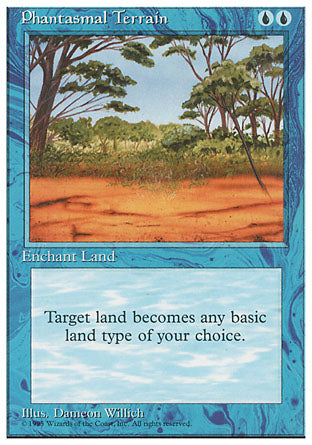 Phantasmal Terrain (4th Edition) Medium Play