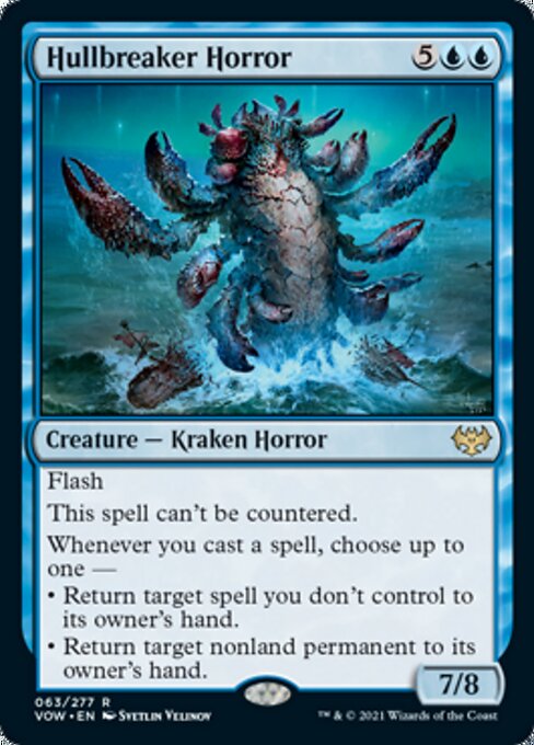 Hullbreaker Horror (Innistrad: Crimson Vow) Light Play Foil