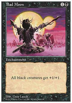 Bad Moon (5th Edition) Light Play