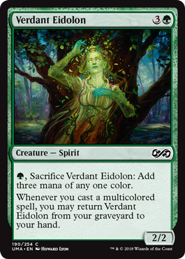 Verdant Eidolon (Ultimate Masters) Light Play