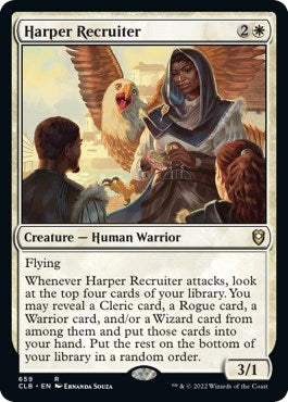 Harper Recruiter (Commander Legends: Battle for Baldur's Gate) Near Mint
