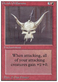 Orcish Oriflamme (Unlimited) Heavy Play