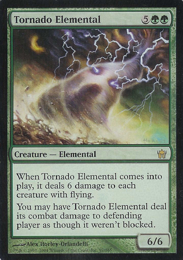 Tornado Elemental (Fifth Dawn) Near Mint Foil