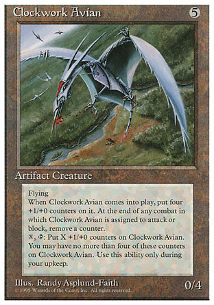 Clockwork Avian (4th Edition) Medium Play