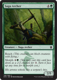 Sagu Archer (Khans of Tarkir) Near Mint