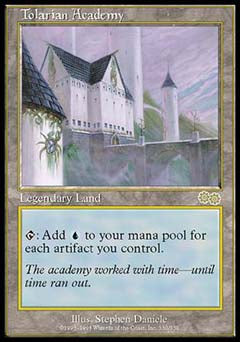Tolarian Academy (Urza's Saga) Light Play