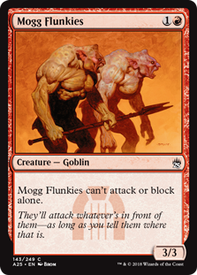 Mogg Flunkies (Masters 25) Near Mint Foil