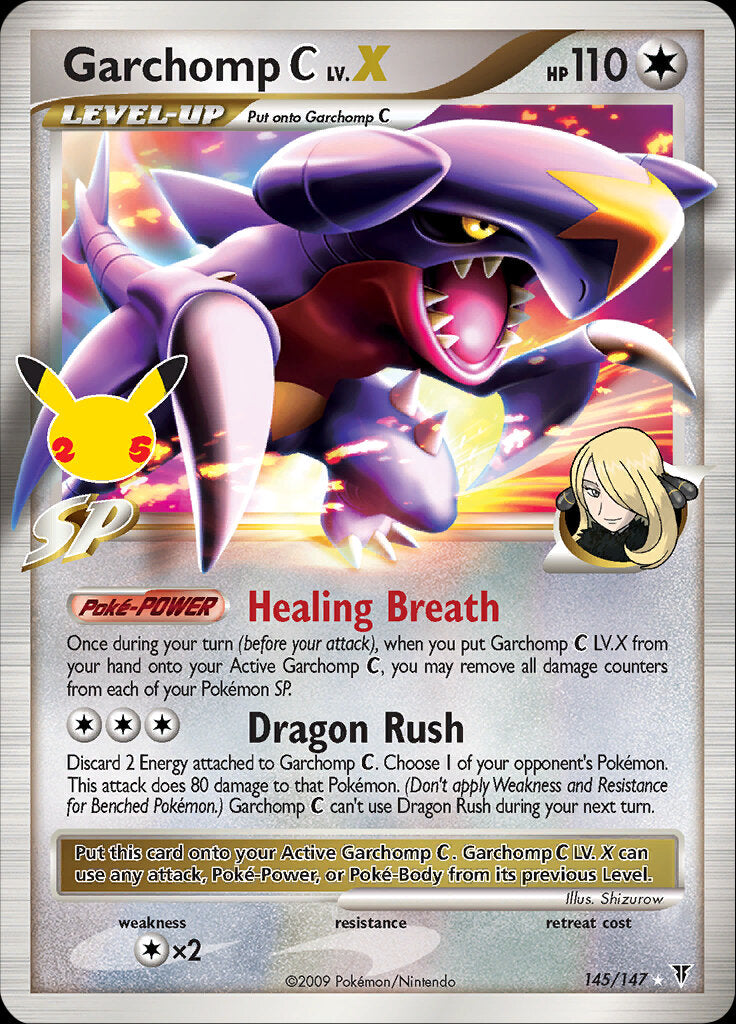 Garchomp C LV.X (145/147) [SWSH: Celebrations Classic Collection]