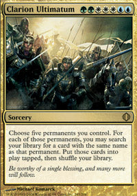 Clarion Ultimatum (Shards of Alara) Medium Play