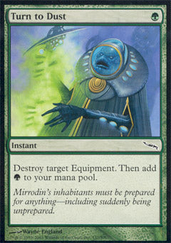 Turn to Dust (Mirrodin) Medium Play
