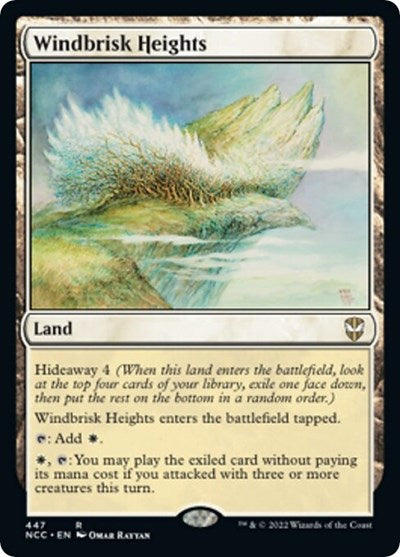 Windbrisk Heights (Commander: Streets of New Capenna) Near Mint