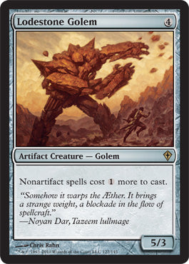 Lodestone Golem (Worldwake) Medium Play