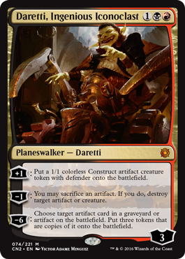 Daretti, Ingenious Iconoclast (Conspiracy: Take the Crown) Near Mint