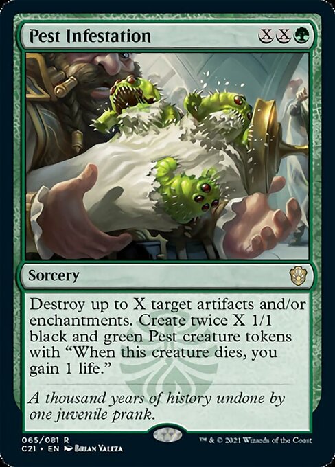 Pest Infestation (Commander 2021 Strixhaven) Near Mint
