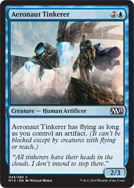 Aeronaut Tinkerer (Magic 2015 Core Set) Near Mint