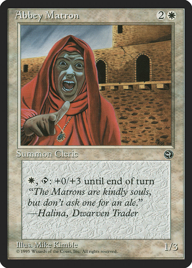 Abbey Matron (1) (Homelands) Medium Play