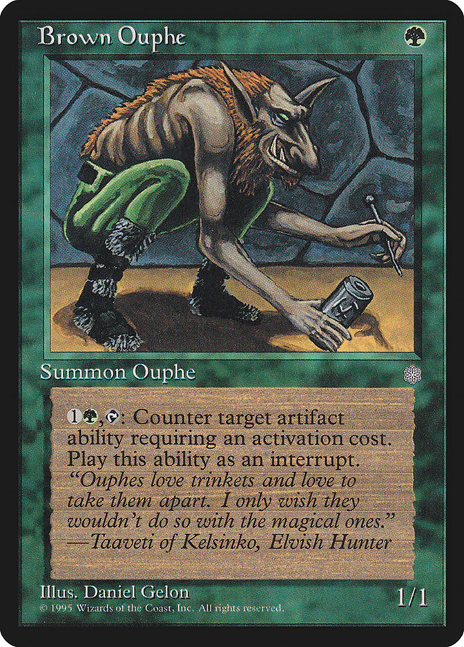 Brown Ouphe (Ice Age) Medium Play
