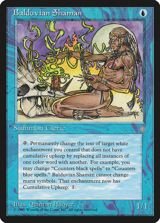 Balduvian Shaman (Ice Age) Near Mint