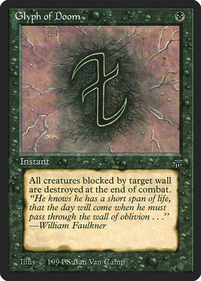 Glyph of Doom (Legends) Medium Play