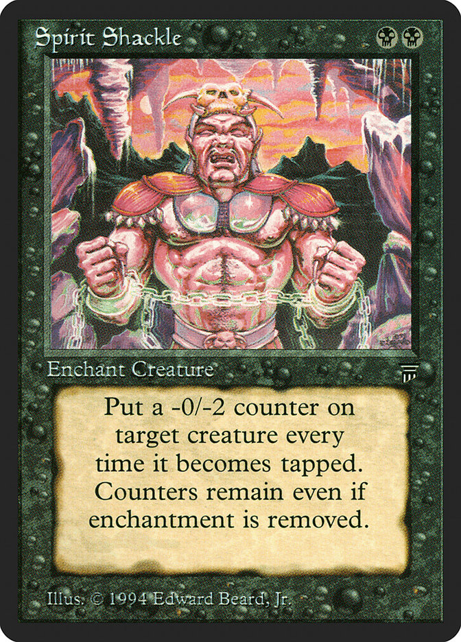 Spirit Shackle (Legends) Heavy Play