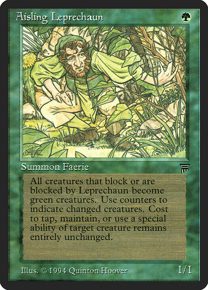Aisling Leprechaun (Legends) Heavy Play