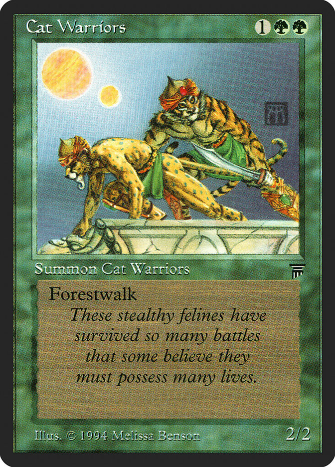 Cat Warriors (Legends) Heavy Play