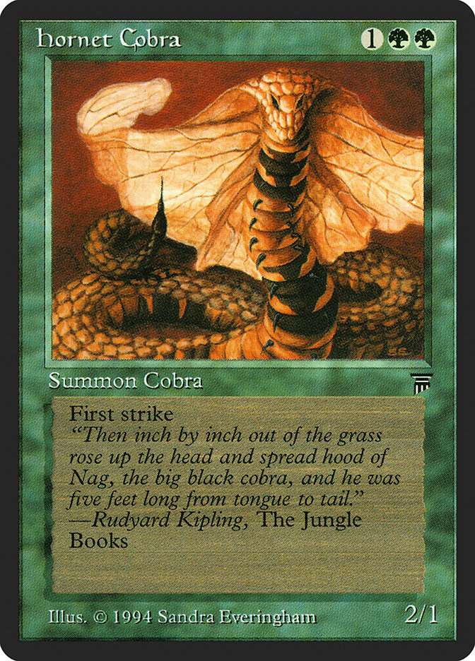 Hornet Cobra (Legends) Medium Play