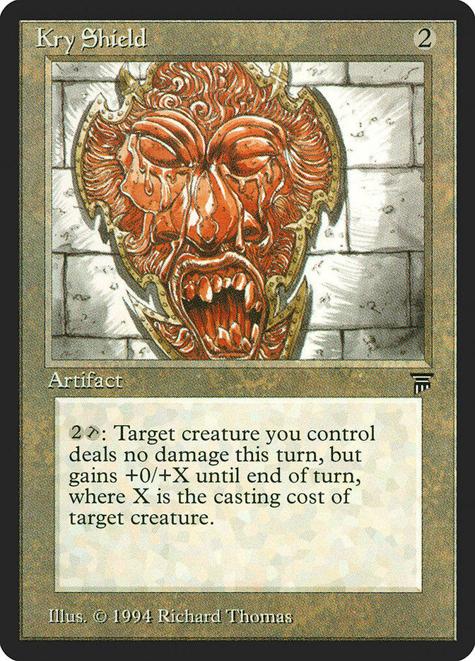 Kry Shield (Legends) Near Mint
