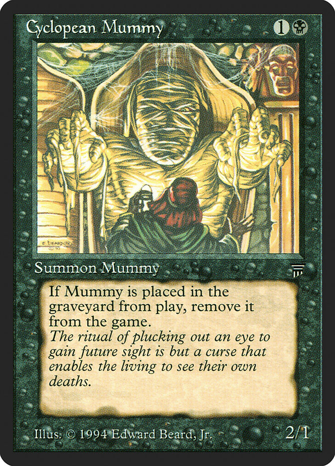 Cyclopean Mummy (Legends) Medium Play