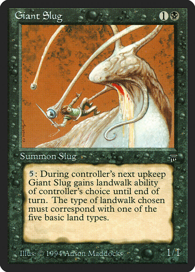 Giant Slug (Legends) Medium Play