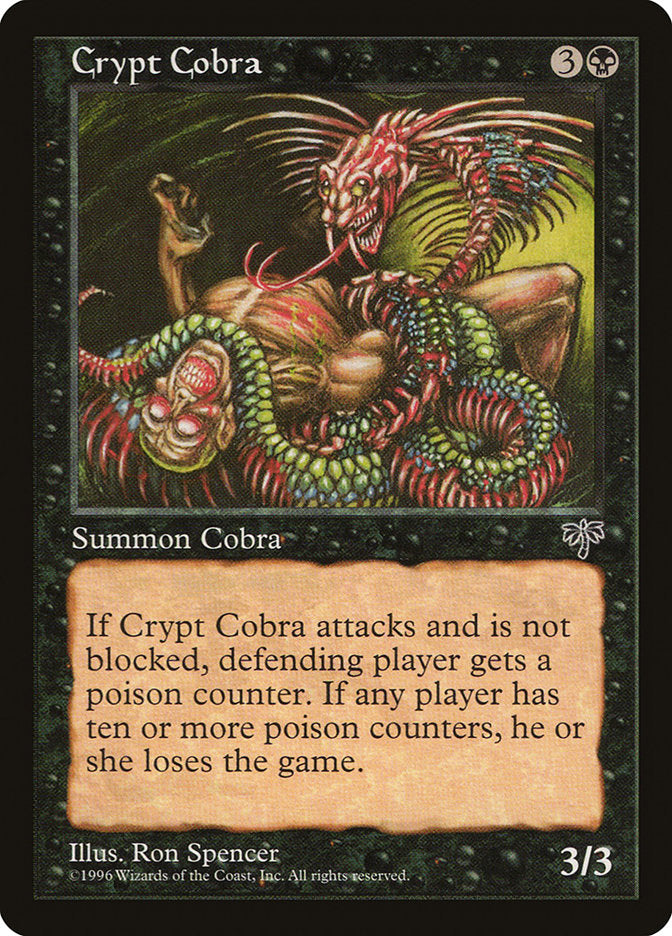 Crypt Cobra (Mirage) Near Mint