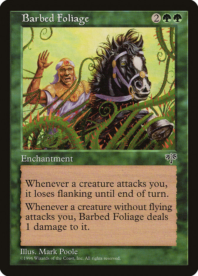 Barbed Foliage (Mirage) Medium Play