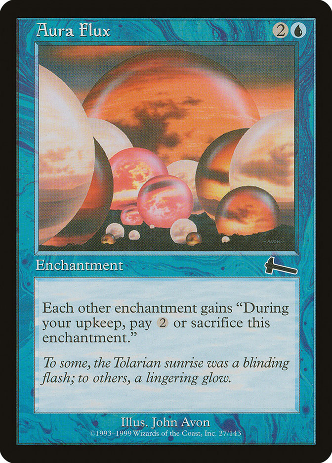 Aura Flux (Urza's Legacy) Near Mint