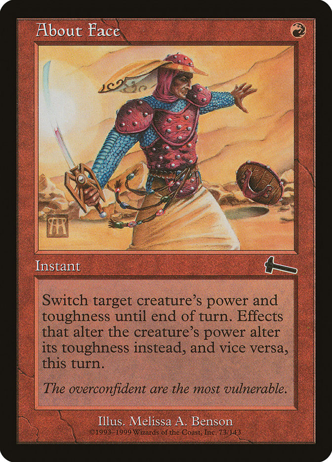 About Face (Urza's Legacy) Medium Play