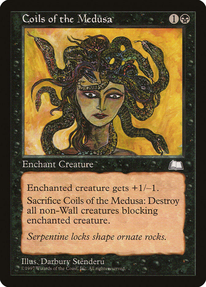 Coils of the Medusa (Weatherlight) Near Mint